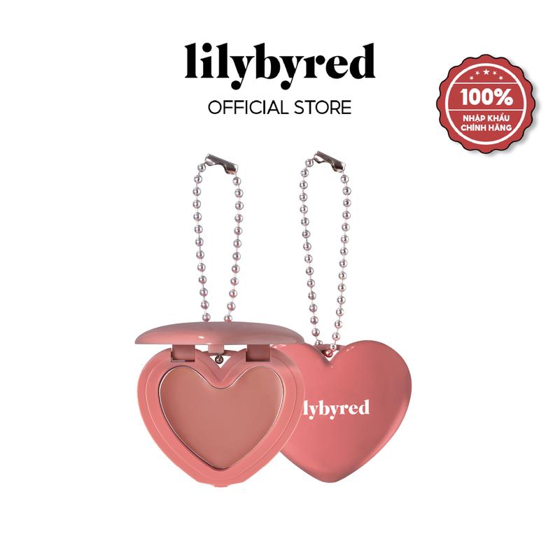 Mini size Má Hồng Dạng Kem LILYBYRED Luv Beam Cheek Balm Màu 08 Pinkie Crush 1.6g