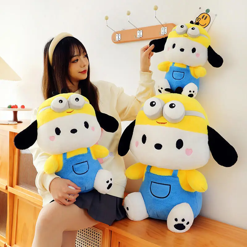 Pacha Dog Cross dressing Minion Spot wholesale Toy Cute Cartoon Plush Doll Pillow Gift for Friends