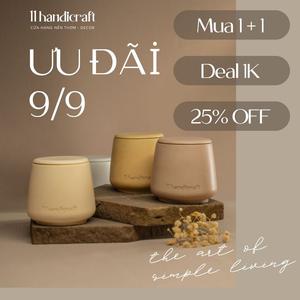 Nến thơm Mùa Thu – Nến thơm handmade 11 Handicraft - Tự nhiên và an toàn – Quà tặng tinh tế