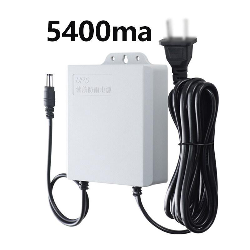 Bộ lưu điện DUNG LƯỢNG CAO dành cho Wifi Camera - UPS 12V chạy wifi được 4-12 giờ kèm Nguồn 5400ma/3600ma