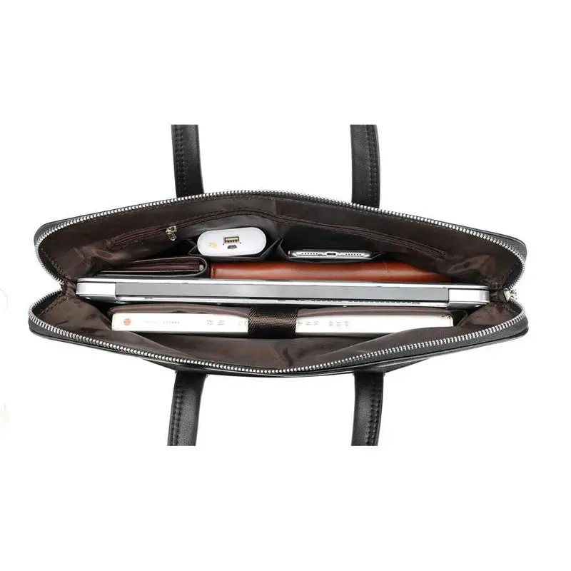 Rhodey Tas Selempang Pria Premium Kulit Leather Bag Briefcase - HA-062 7