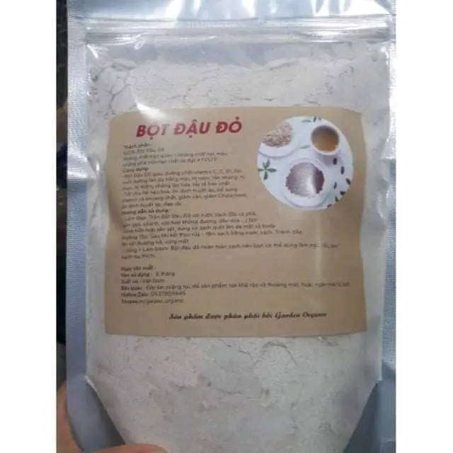 Bột đậu đỏ dưỡng da đắp mặt, tắm trắng