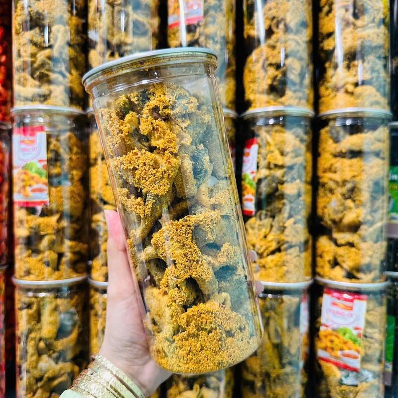 Da cá trứng muối 250g >100% hàng chuẩn không pha trộn giòn tan béo vị trứng muối... loại 1 Ăn Vặt Food Snack Thức Ăn