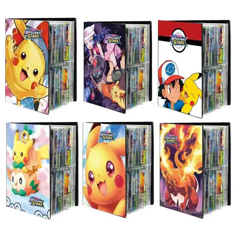 Album Đựng Thẻ Bài Pokemon Phụ kiện thẻ bài, Khe Đựng 240 Thẻ Bài, Sách Đựng Bộ Sưu Tập Thẻ Bài Pokemon 1