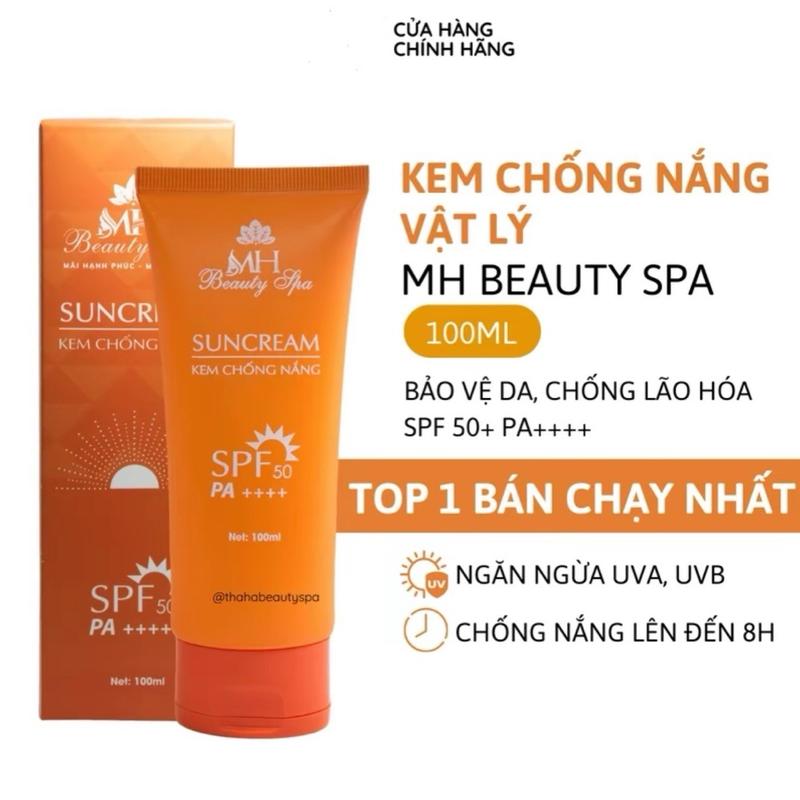 Kem chống nắng MH, dưỡng trắng , nâng tone, cấp ẩm, chống nắng cam skincare sunscreen whitening 0