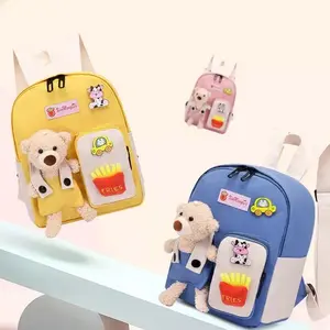 [genit store]  Tas Ransel Sekolah Anak Motif Boneka Lucu Tas Anak Perempuan Tk Paud Tas Punggung Fashion