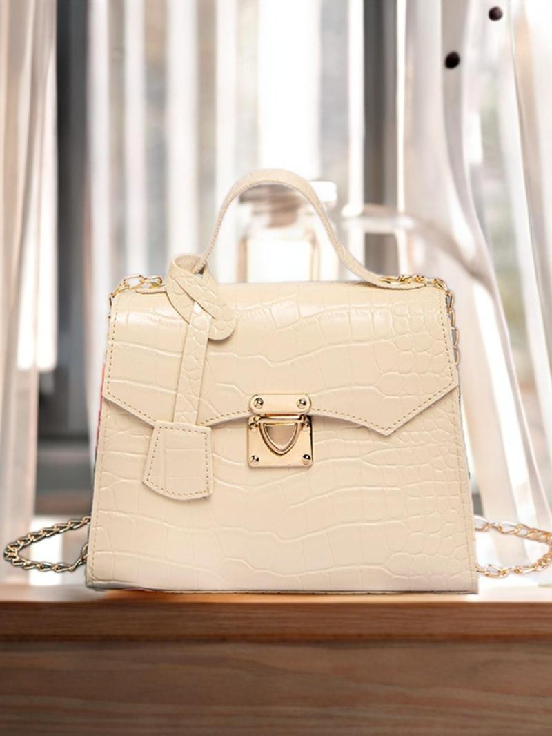 Product Introduction of Women's Fashionable Handbag, Casual Versatile Chain  Strap Shoulder Bag for Daily Used, Trendy All-match Commuter Bag 3