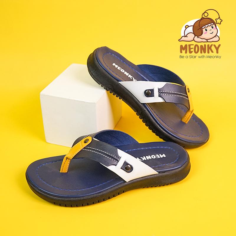 Product Introduction of Sandal Anak Laki Laki Sendal Japit Anak Cowok Original Meonky SB - 11 Cocok Untuk Bermain Sekolah Pesta anak kecil  Gratis Ongkir Ke seluruh Indonesia Kaki Fashion Sd 13
