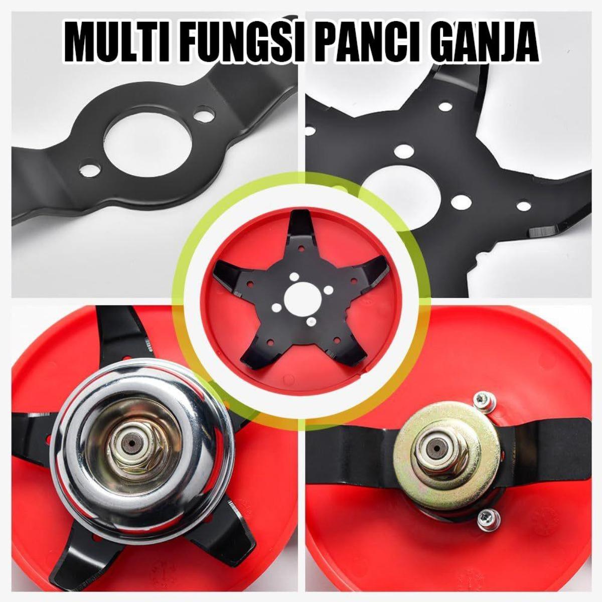 Pisau Pemotong Rumput Multifungsi 5-in-1, Disc Weed Cutter Tahan Karat 5.5cm, Head Trimmer Amfibi, Alat Potong Kebun Premium, Aksesori Taman Ergonomis, Disc Pemotong Rumput Paduan Tahan 5 Tahun, Peralatan Berkebun Modern & Efisien Pisau Pemotong Rumput Multifungsi 5-in-1, Disc Weed Cutter Tahan Karat 5.5cm, Head Trimmer Amfibi, Alat Potong Kebun Premium, Aksesori Taman Ergonomis, Disc Pemotong Rumput Paduan Tahan 5 Tahun, Peralatan Berkebun Modern & Efisien