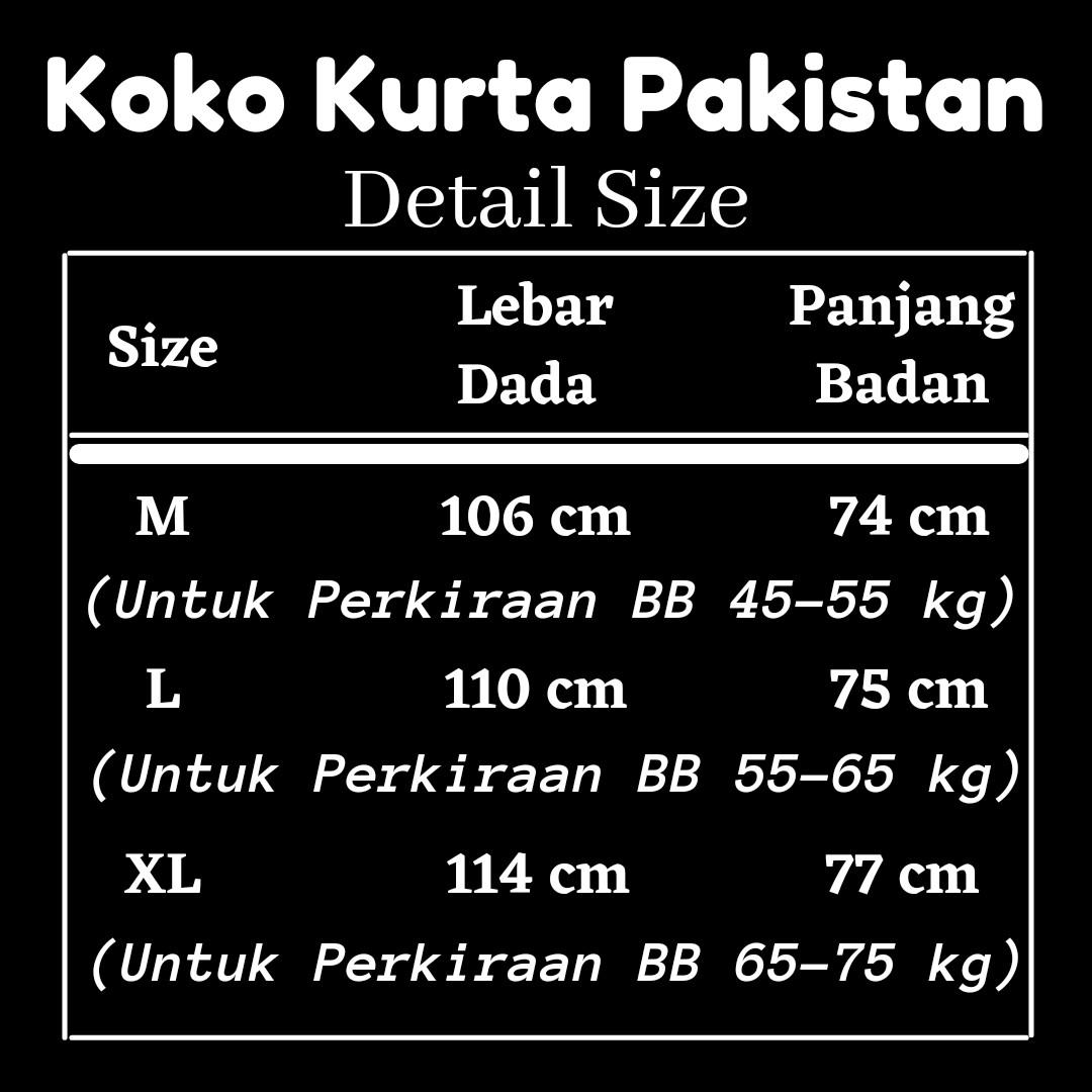 Koko Kurta Hanafi - Koko Kurta Lengan Pendek - Baju Muslim Pria - Koko Kurta Dewasa Polos katun motif Seragam Toyobo