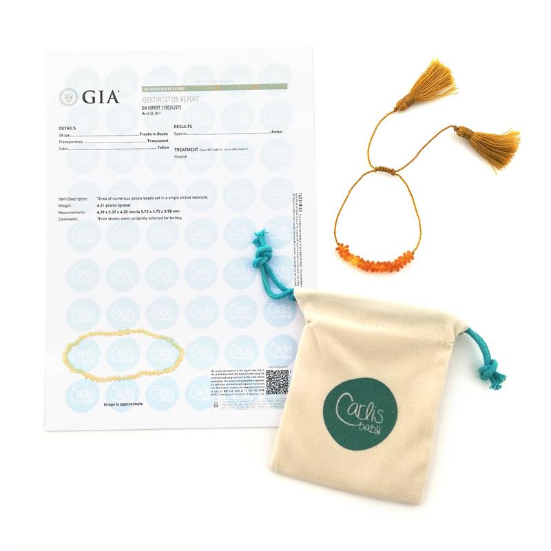 AGL41 Kalung dan Gelang Amber Bayi Tumbuh Gigi Bayi By Carlis Baby. 9