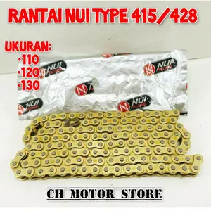 Rantai Gold Rantai Emas 415 428 106 110 112 120 130 140 L Merk NUI RACING THAILAND
