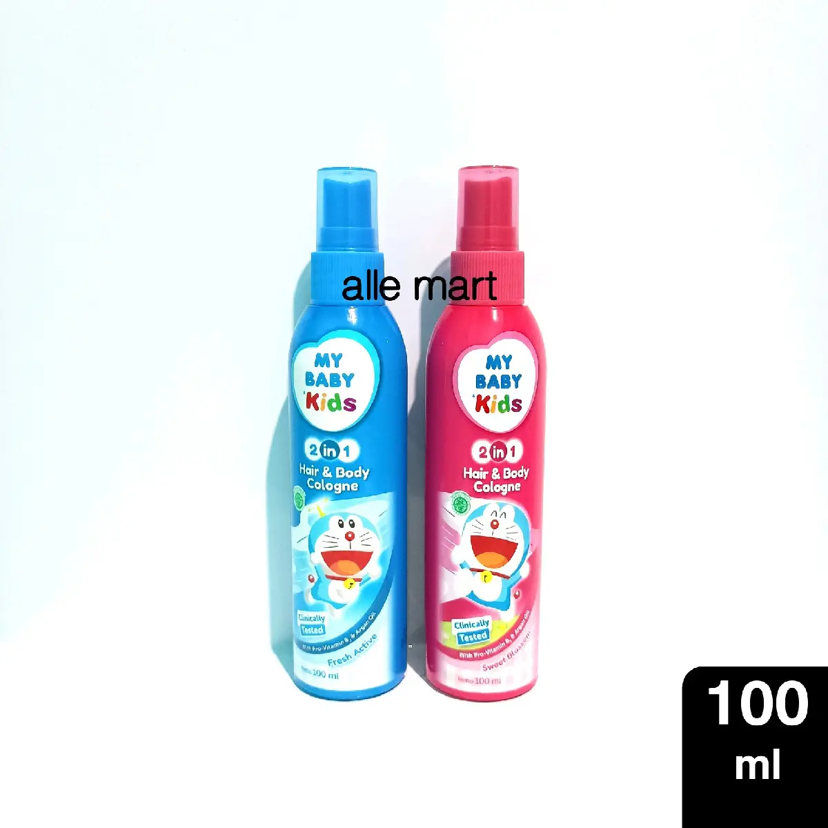 My Baby Kids Hair & Body Cologne Parfume Bayi Spray 100 ml Aman di Kulit