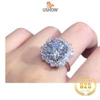 Gambar USHOW Platinum 5 Karat Berlian Penuh Delapan Hati Dan Delapan Panah PT950 Cincin Terbuka Penjualan Panas Wanita - [5 karat], Dapat disesuaikan dari USHOW Kab. Gresik 1 Tokopedia