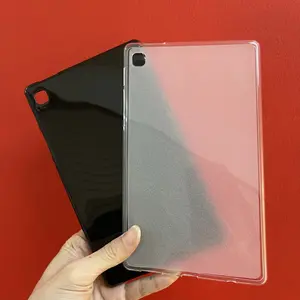 SAMSUN9 GALAXY TAB A7 LITE 8.7 T220 T225 SILIKONE CASE RUBBER SOFT Cases Hitam