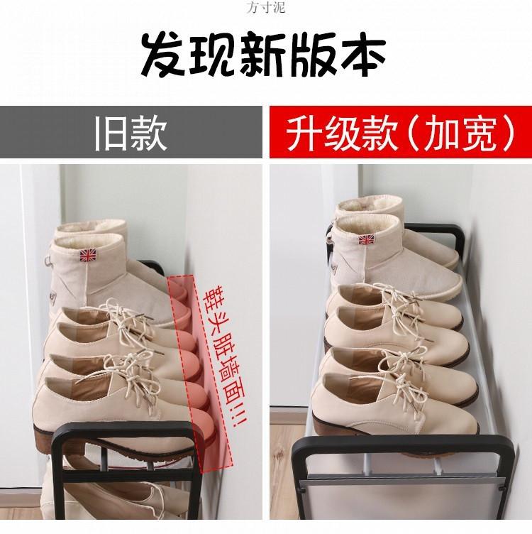 Product Introduction of Xiaohongshu Shoe Rack Simple Multi-Layer Functional Assembly Folding Shoe Cabinet Home Dormitory Dustproof Multi-Functional Storage Shelf Factory 5
