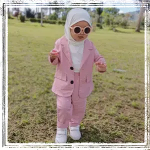 Setelan Baju Anak Perempuan Polly Blazer Set Kids / Setelan Kids 1 - 7 Tahun