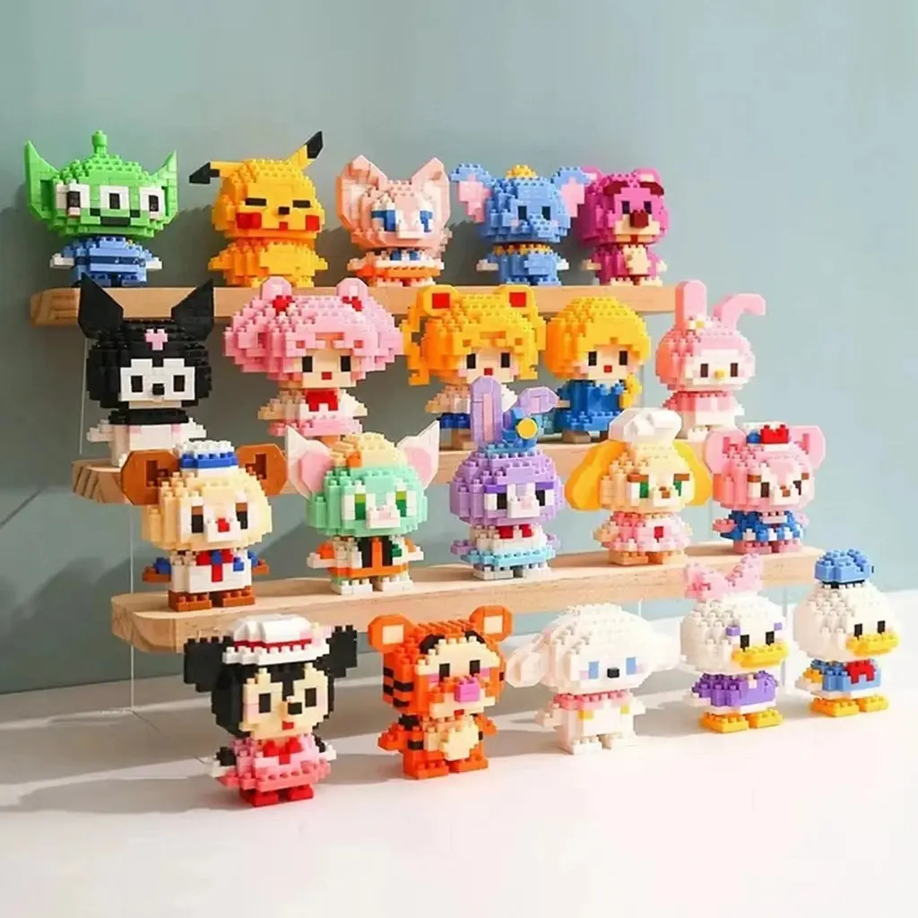MY BLOCKS Sanrio Mini Building Blocks Assembled Small 24 Cartoon ...