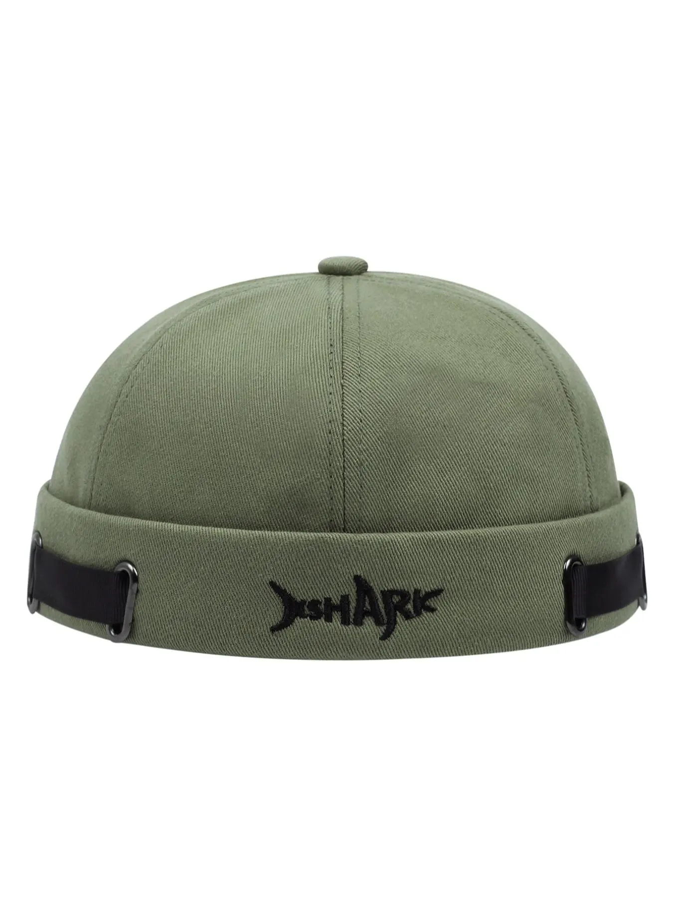 Letter Pattern Shark Design Docker Hat, Casual Adjustable Hat for Men & Women, Fashion Accessories for Outdoor Activities,  Hats for Women