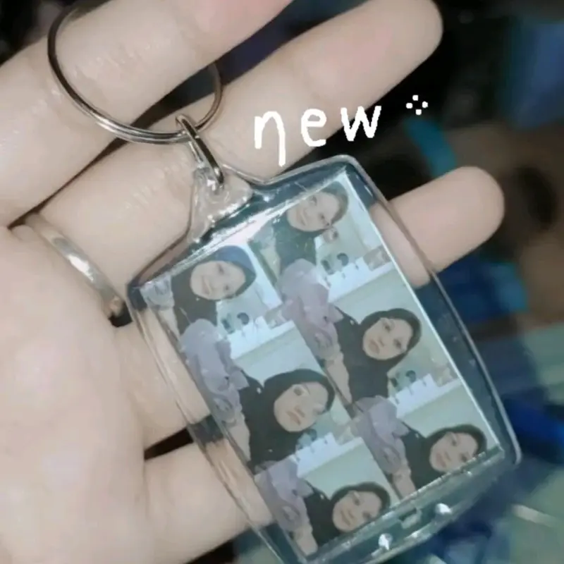 Ganci Akrilik 2 sisi depan belakang 2