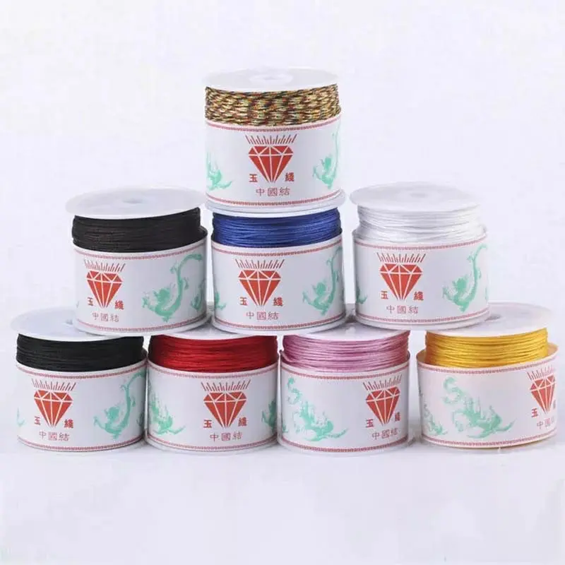 TALI GIOK POLYESTER SHAMBALA CINA diy gelang kerajinan strap hp 0