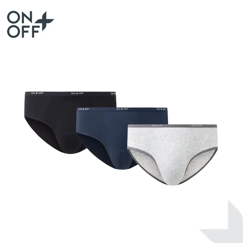 ONOFF Quần sịp nam dáng brief cạp mảnh - 18UQ24A240 0