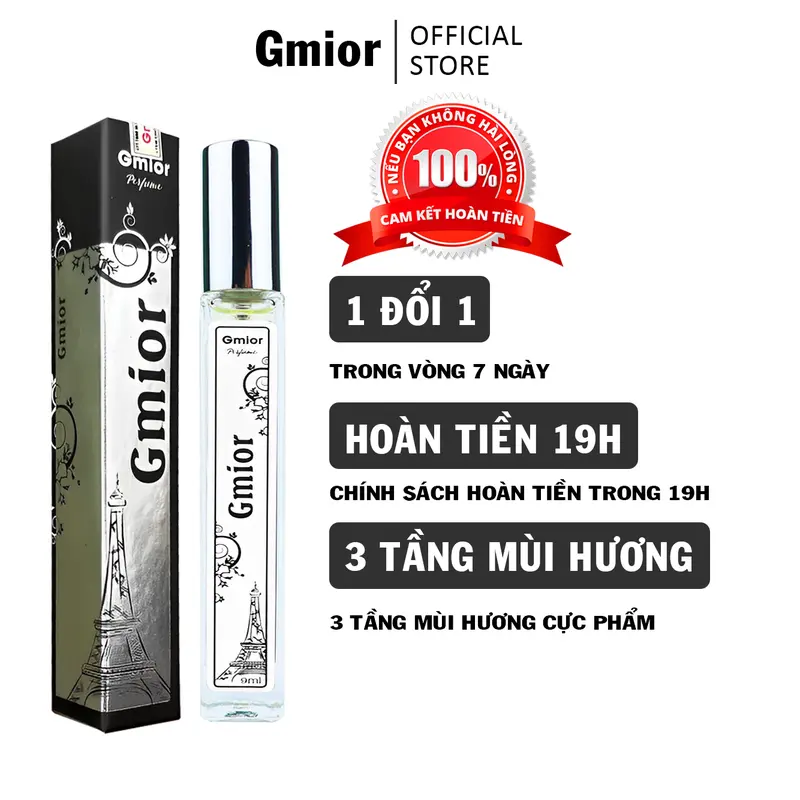 Nước Hoa Nữ Gmior Ngọt Ngào, Nhẹ Nhàng, Gợi Cảm 10ml Chính Hãng Perfume Cosmetic Tinh Dầu Xịt Thơm Women Xịt Thơm Women 2