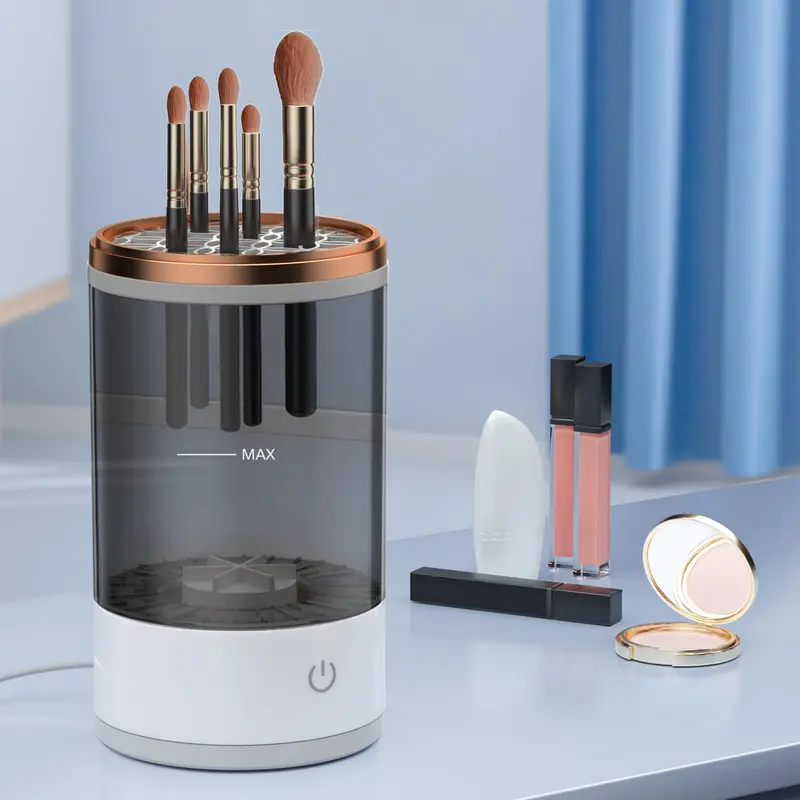 Portable Electric Makeup Brush Cleaner, Automatic USB Charging Brush Cleaner, Professional Makeup Tools for Women 6