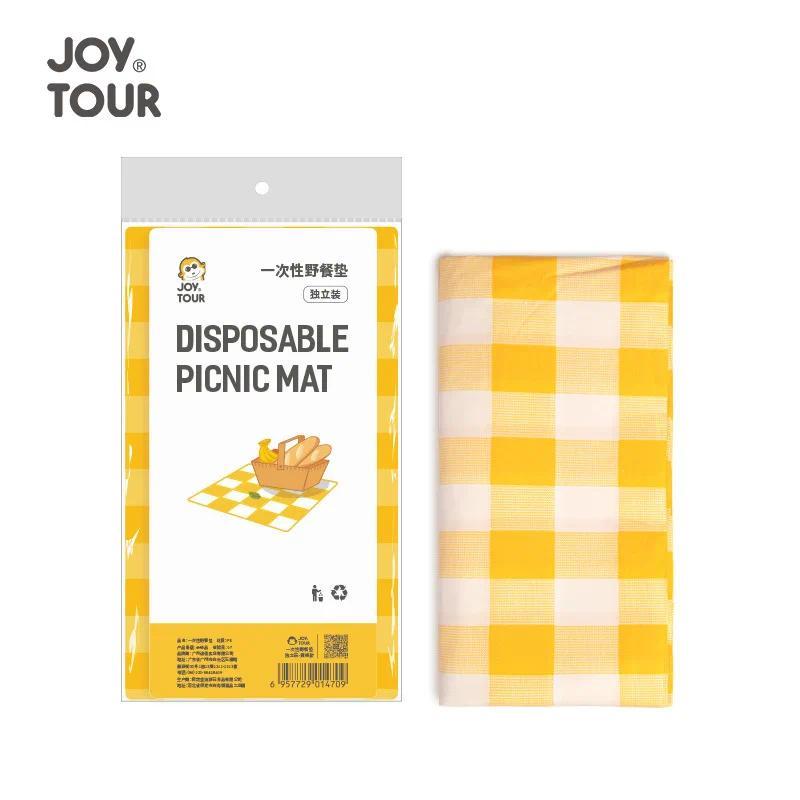 Disposable yellow and red checkered picnic mat Outdoor barbecue picnic mat table cloth Restaurant restaurant tablecloth 2