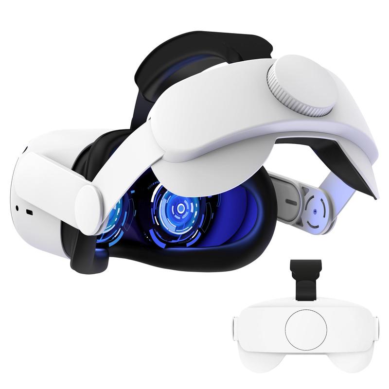 Adjustable VR Headband (1 Box), VR Headband Replacement, Enhanced Comfort Support & VR Gaming Immersion, Compatible with Oculus Quest 2 (Headband Only), Console Accessories 1