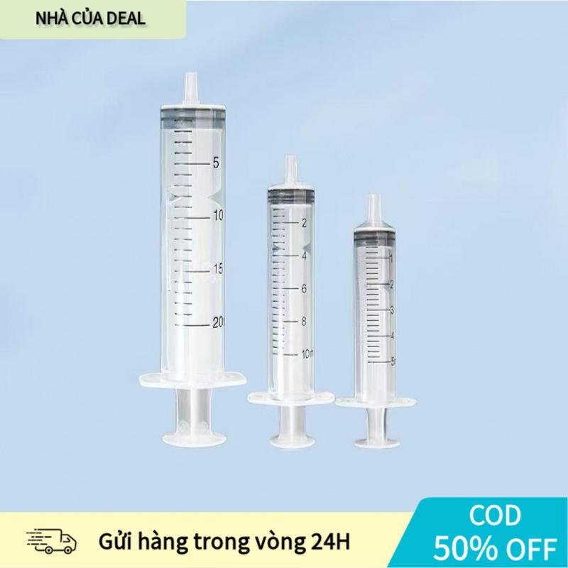 Ống xi lanh chiết dung dịch đa dung tích từ 5ml đến 50ml, đầu chiết thiết kế tỉ…