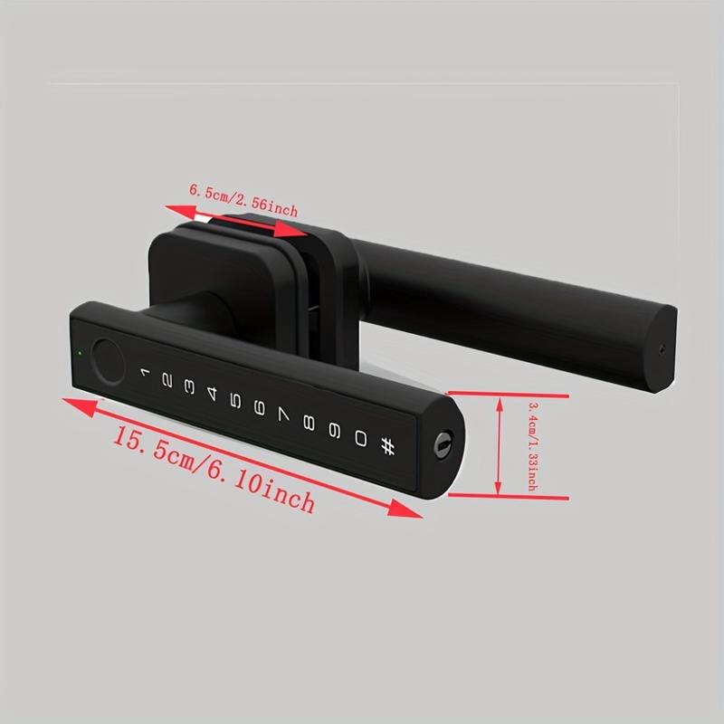 Smart Door Handle Lock: Arpha Fingerprint Lock - Keyless Entry - TikTok ...