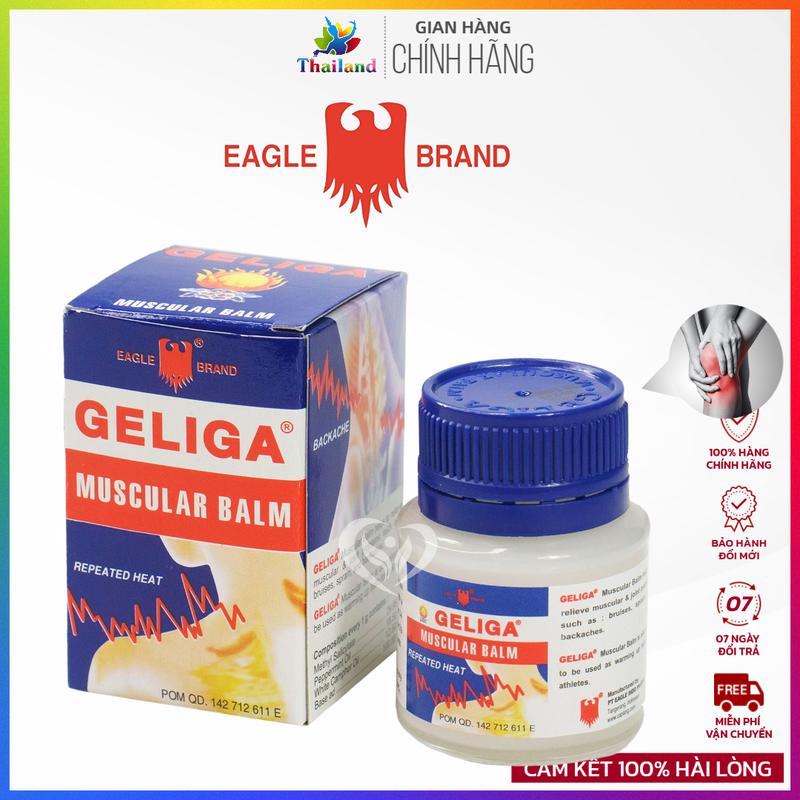 Dầu cù là lửa  Geliga Muscular Balm Eagle Brand Thái Lan
