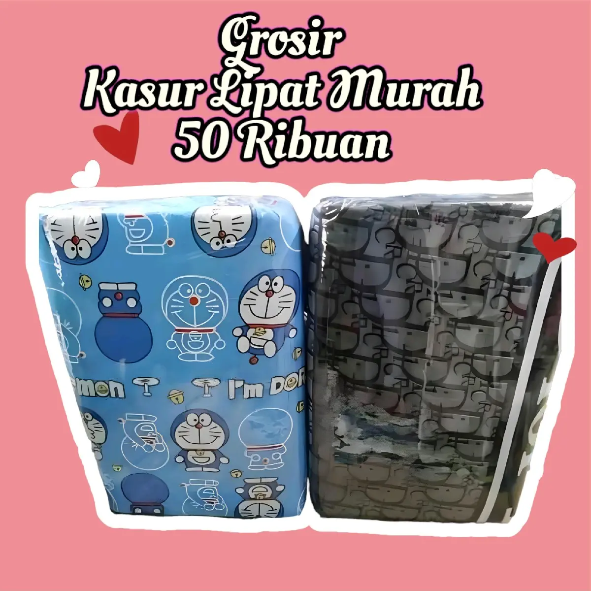 Kasur Lipat 50 Ribu Murah Meriah COD Minimalis