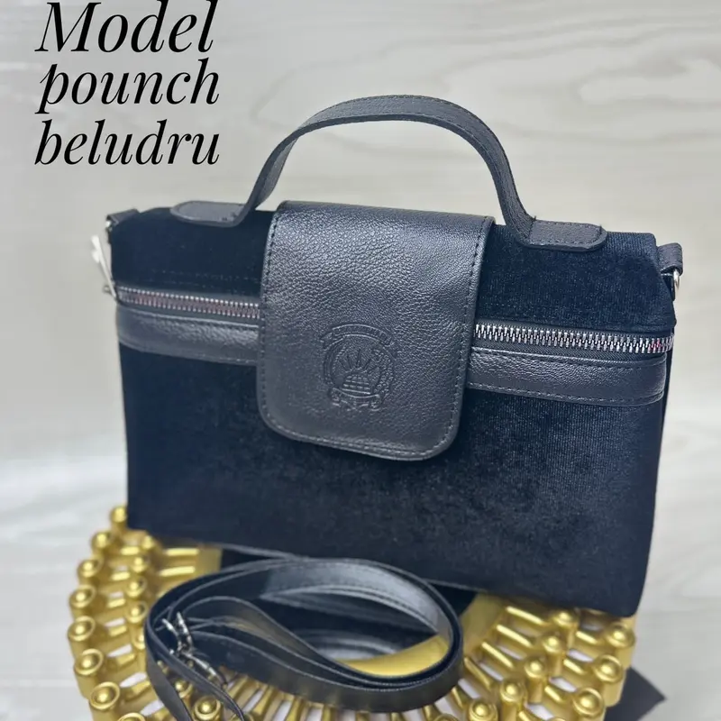 Tas pounch beludur logo bhayangkari 1