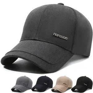 Topi Baseball TEXT 3D Hat Cap Casual Distro Fashion Pria Wanita ORIGINAL Narason Dewasa Black topi casual