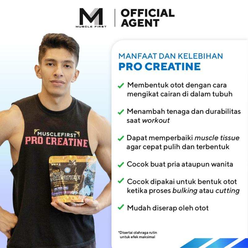 MUSCLE FIRST Pro Creatine 420 gr - Suplemen Fitness 1