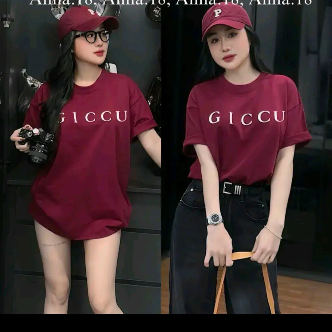 Áo Thun GICCU chất vải cotton co giãn thấm hút tốt, Áo thời trang phong cách phù hợp cho các bạn trẻ.