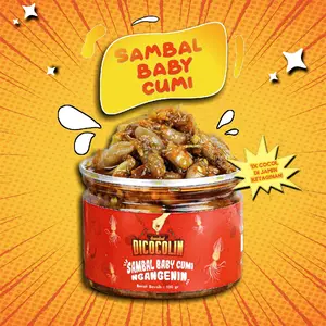 Sambal BabyCumi Ngangenin Makanan Food Kaleng halal SPP-IRT Instan