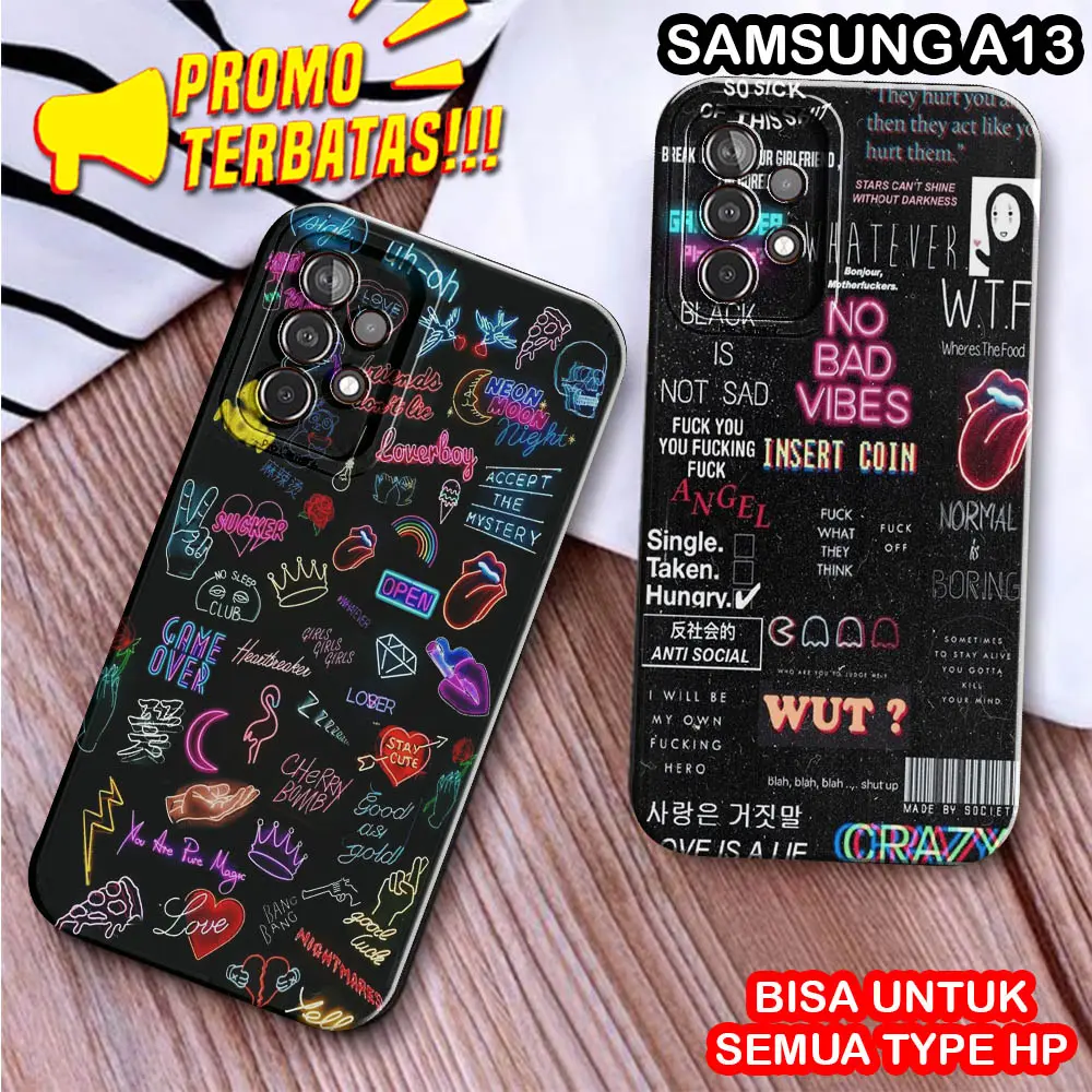 (B-93) Softcase Procamera SAMSUN* A13  Bisa COD Bisa REQUEST PHOTO SENDIRI dan Bisa untuk semua TYPE HANDPHONE