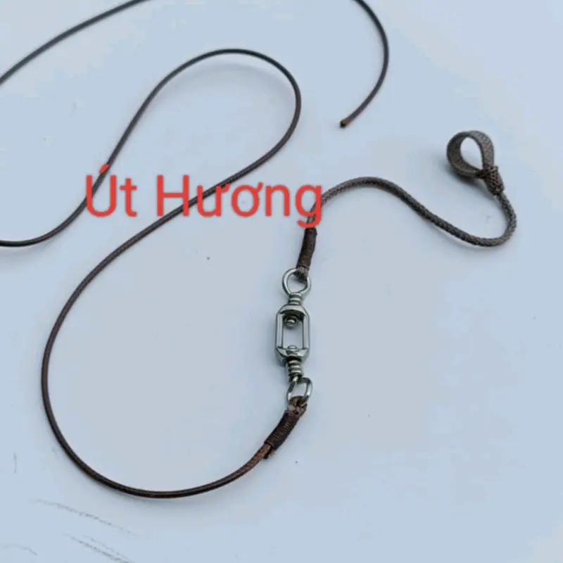 Xích chân gà siêu bền xoắn trâu dài, xích chân gà mồi 1