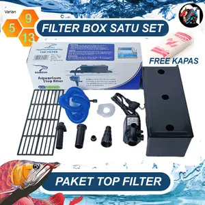 Filter Box Satu Set Plus Pompa Mesin 1200 lph