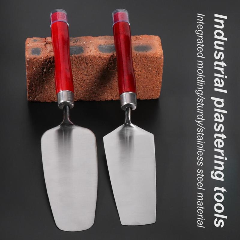 Product Introduction of Stainless Steel Spatula One-piece Stainless Steel Dish Spoon Small Shovel Forging Masonry Tool Y8T4 18