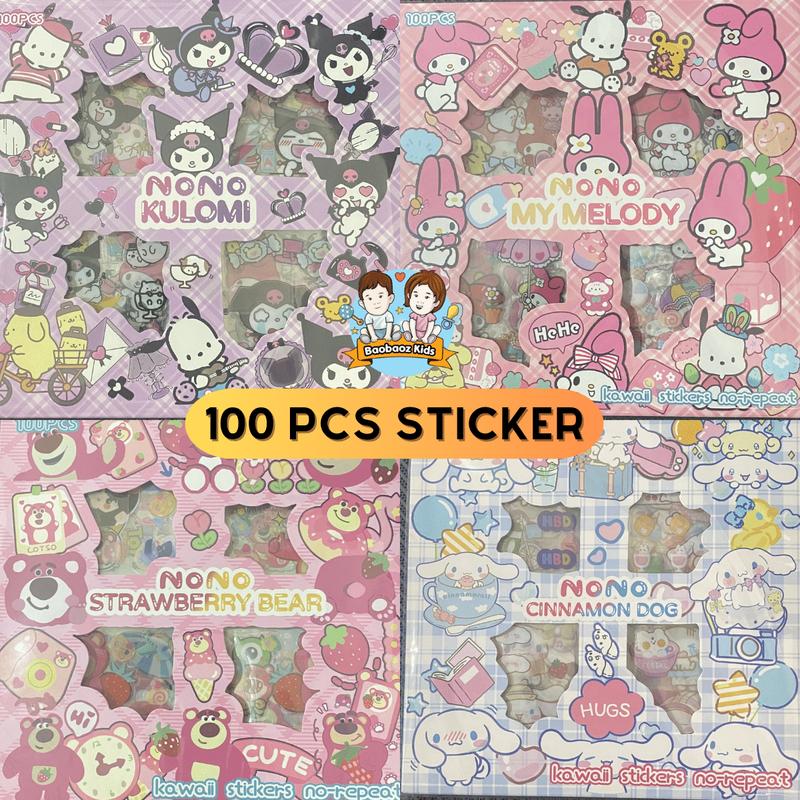 100pcs Sheet SPECIAL NONO Cute PET Sticker No REPEAT Journal - TikTok ...