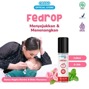 CESSA BABY FEDROP FEVER DROP - ESSENTIAL OIL PENURUN PANAS DAN DEMAM BAYI