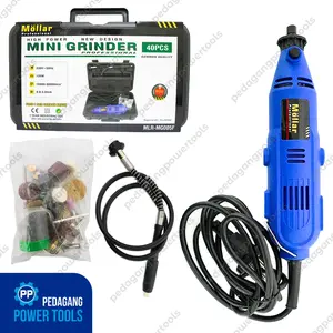 MOLLAR MINI DIE GRINDER SET 40 PCS - TUNER SET - GERINDA BOR MINI