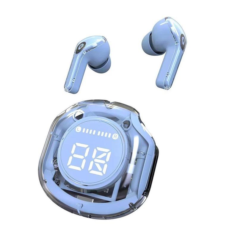 Product Introduction of Fon Telinga Tanpa Wayar, Mic Earphones Amplifier Audio pc warna fon telinga & fon kepala Noise Cancellation Earphones & Headphones Wireless Speaker kamera biru Bluetooth wired warna transparent earbud  pro earbud earphone  bluetooth earpod  murah 19