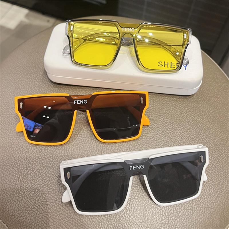 Product Introduction of Children's Sunglasses Fashion Large Glasses HD UV Sunglasses 10