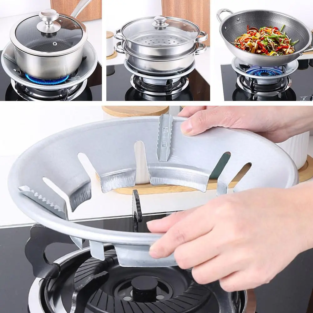 1Pcs Universal Household Energy Saving Fire Windproof Cover Stove Stove Cover Gas