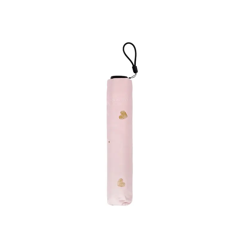 OHSOME - Solo Corner Ultra-lightweight Umbrella Heart Shape Payung Lipat Motif Hati 2